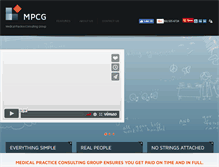 Tablet Screenshot of mpcg.org