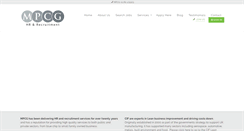 Desktop Screenshot of mpcg.co.uk